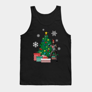 Kano Around The Christmas Tree Mortal Kombat Tank Top